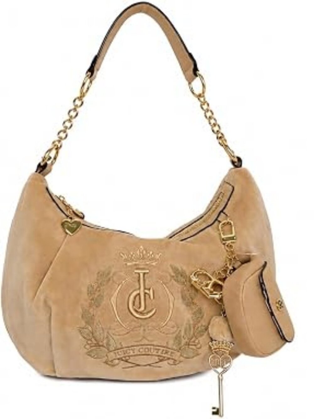 Juicy Couture Sparkle Royal Hobo Bag